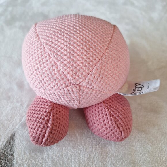 Kirby Nintendo 5"‎ Waffle Plush Japan Missing Hanger Video Games - Picture 3 of 7